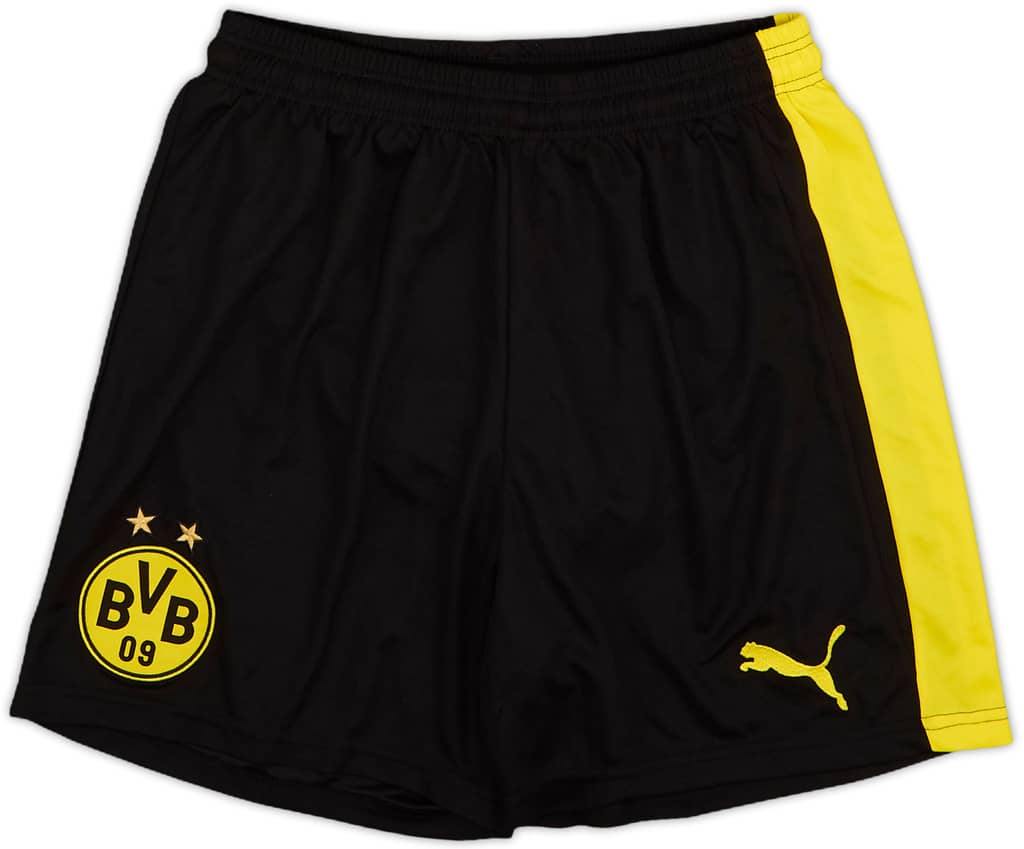 2013-14 Borussia Dortmund European Home Shorts - 9/10 - (L.Boys)