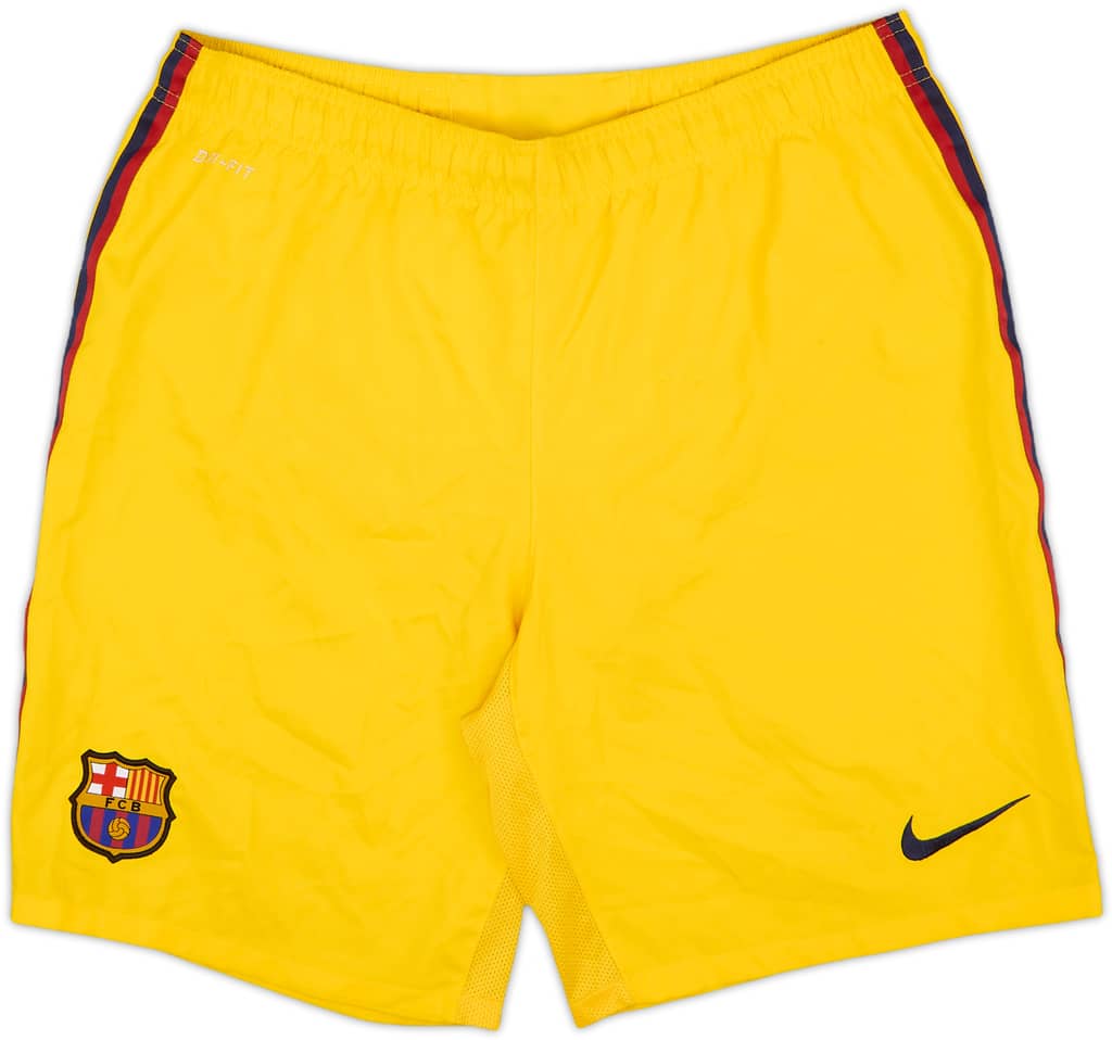 2012-13 Barcelona Away Shorts - 9/10 - (L)