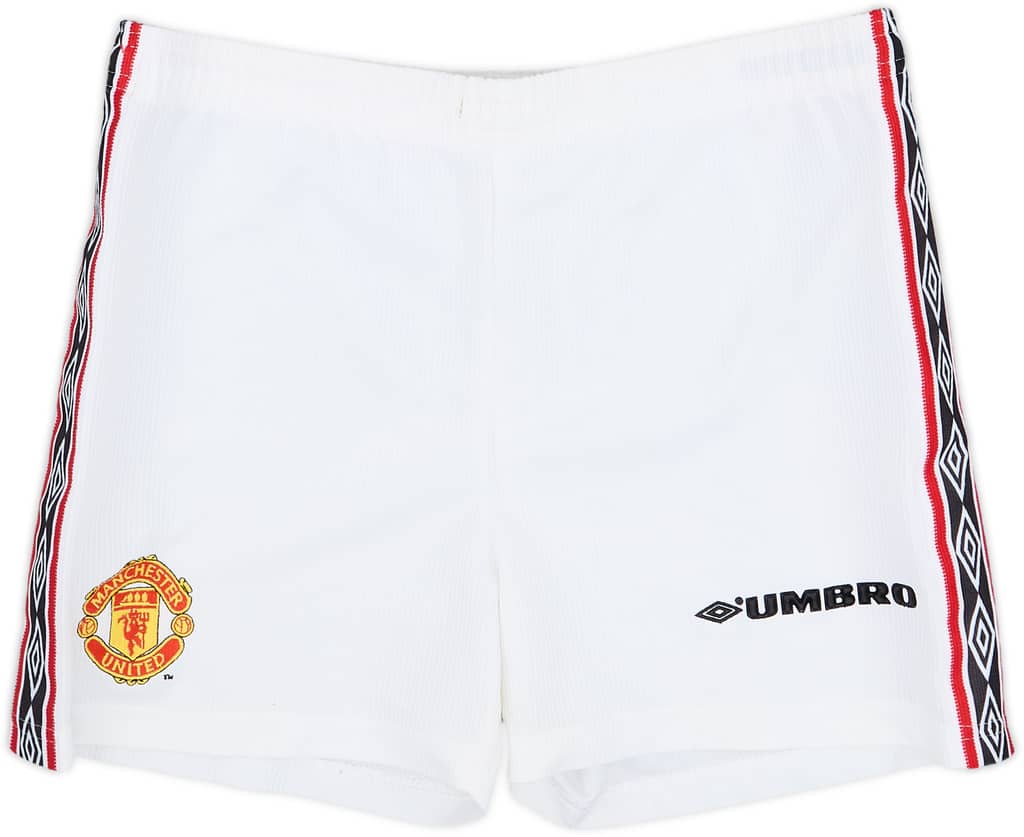 1998-00 Manchester United Home Shorts - 5/10 - (S)