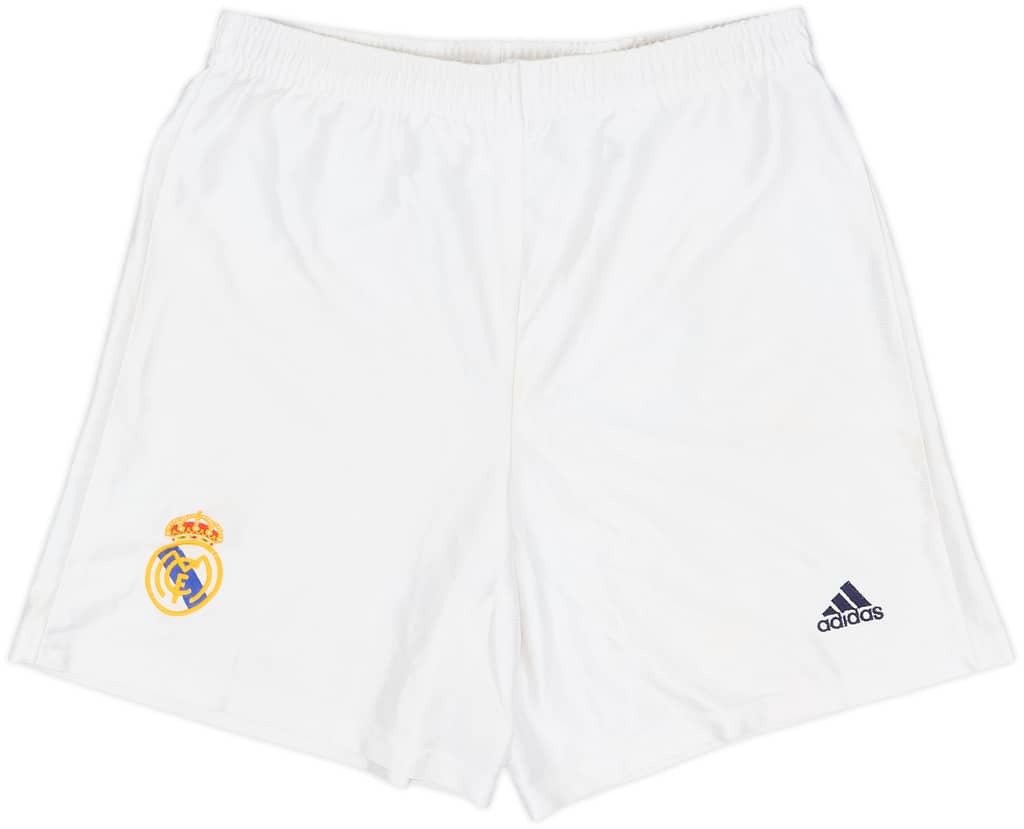2001-02 Real Madrid Home Shorts - 8/10 - (S)