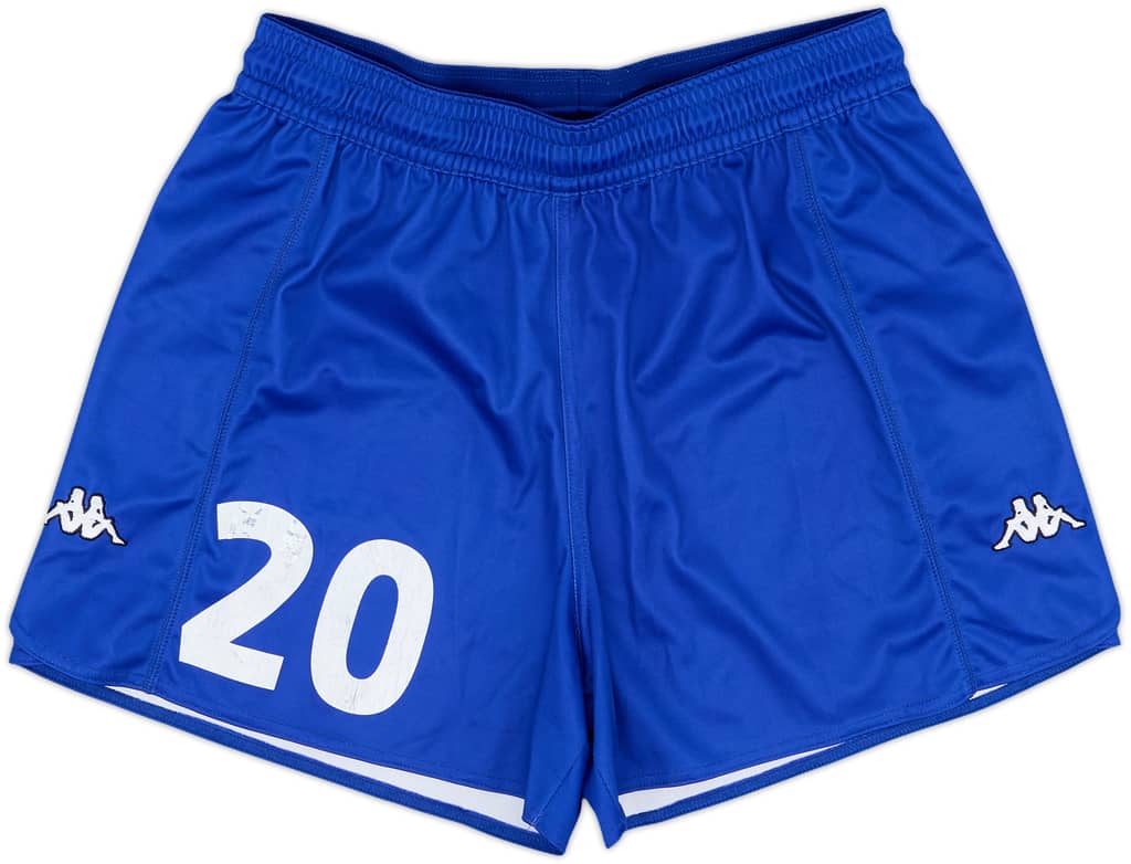 2000-01 Italy Player Issue Home Shorts #20 - 6/10 - (L)