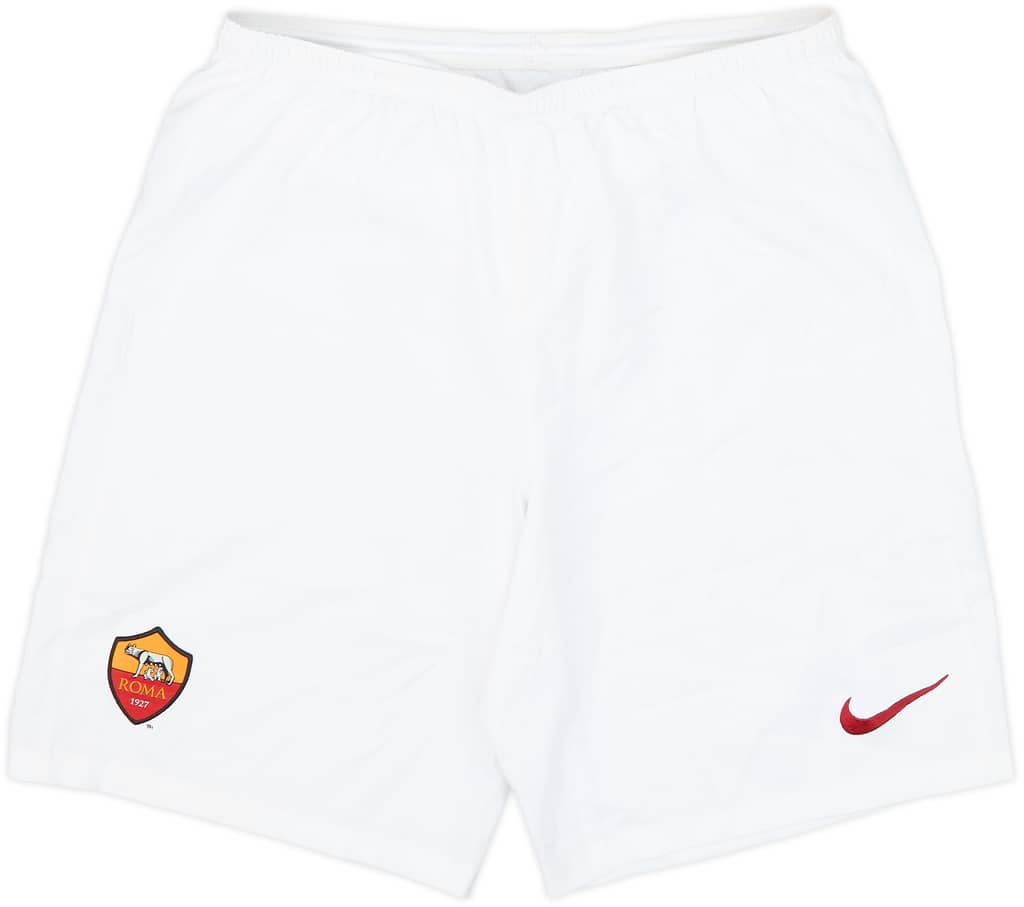 2014-15 Roma Player Issue Home Shorts - 9/10 - (L)