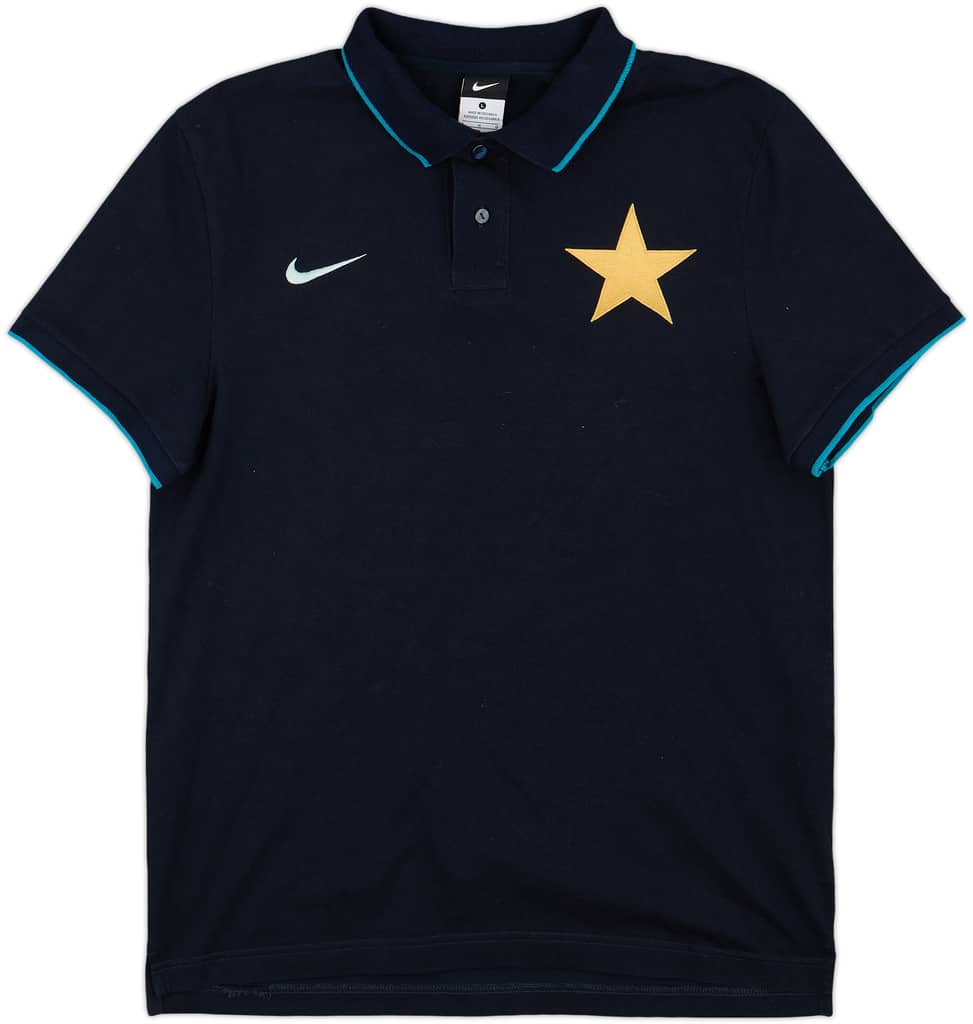 2010-11 Inter Milan Nike Polo Shirt - 9/10 - (L)