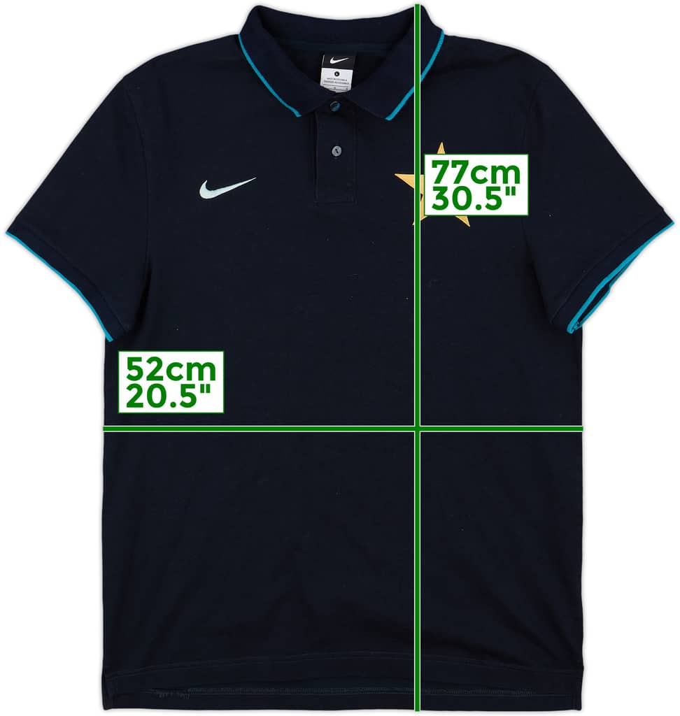 2010-11 Inter Milan Nike Polo Shirt - 9/10 - (L)