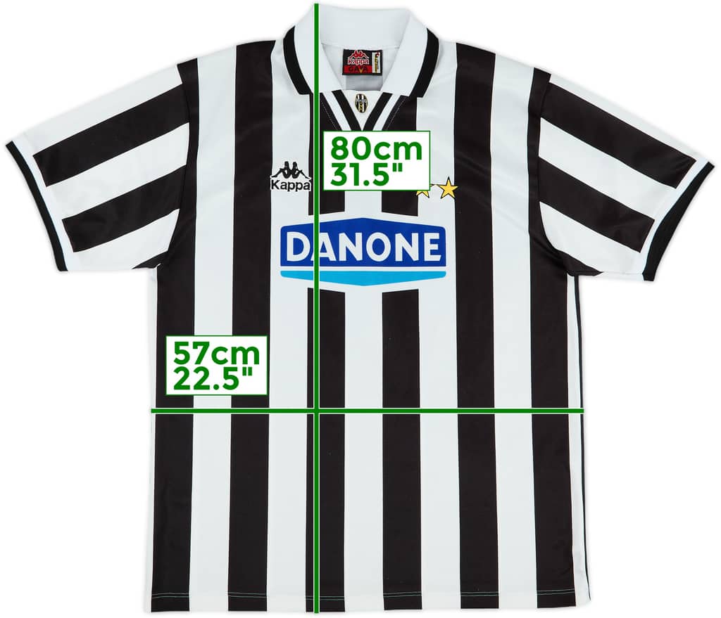 1994-95 Juventus Home Shirt - 8/10 - (L)