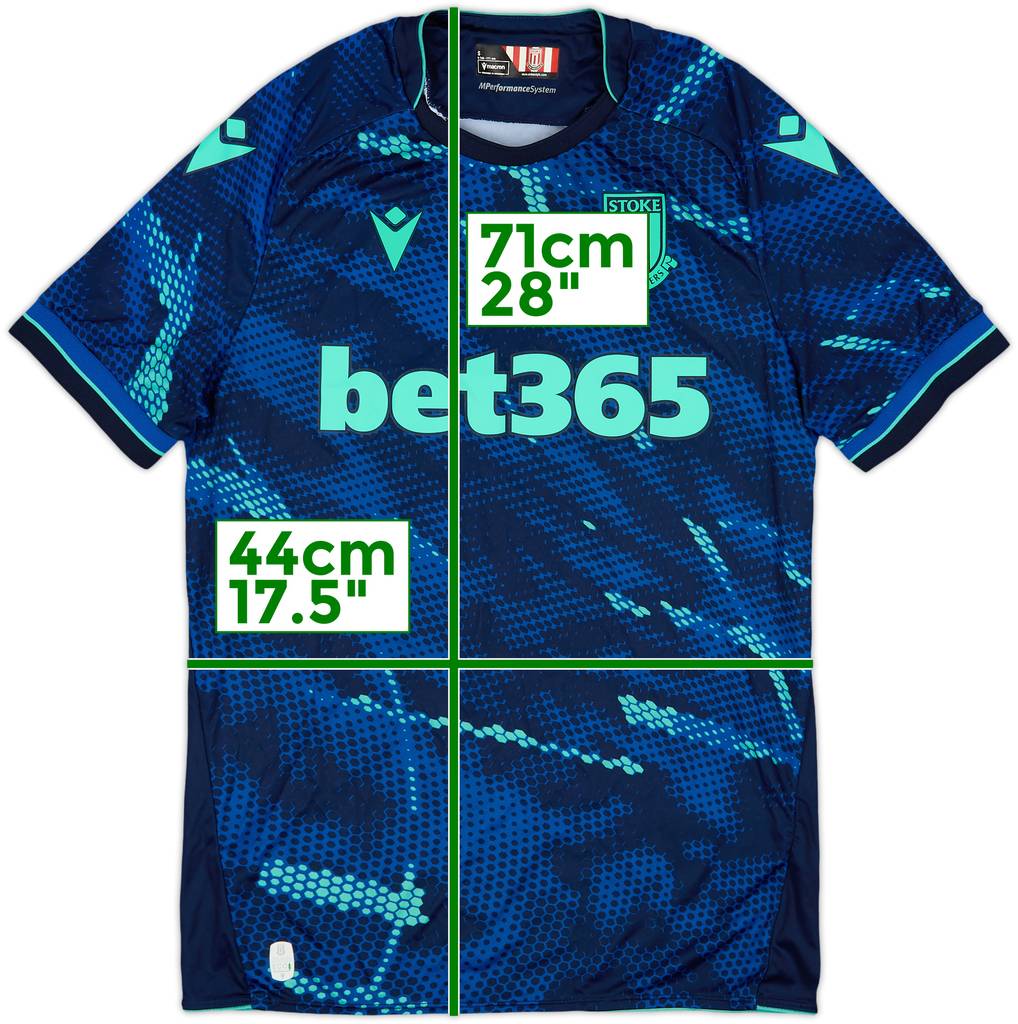 2023-24 Stoke City Away Shirt - 10/10 - (S)