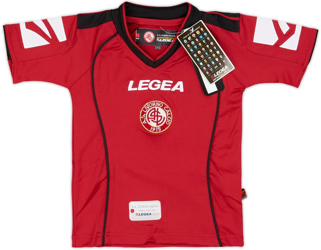 2007-08 Livorno Home Shirt (4-5 Years)