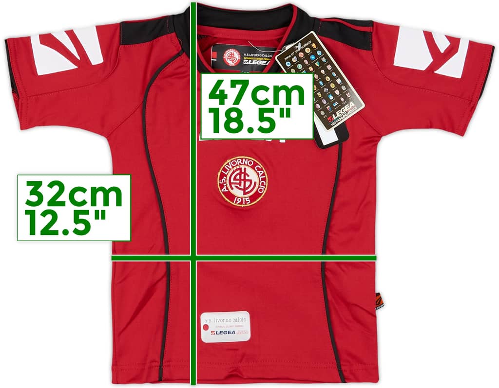 2007-08 Livorno Home Shirt (4-5 Years)