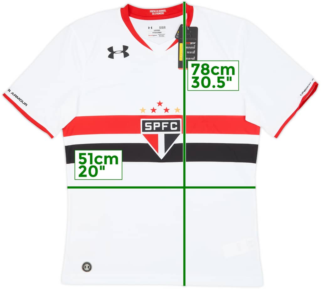 2015 Sao Paulo Home Shirt (L)