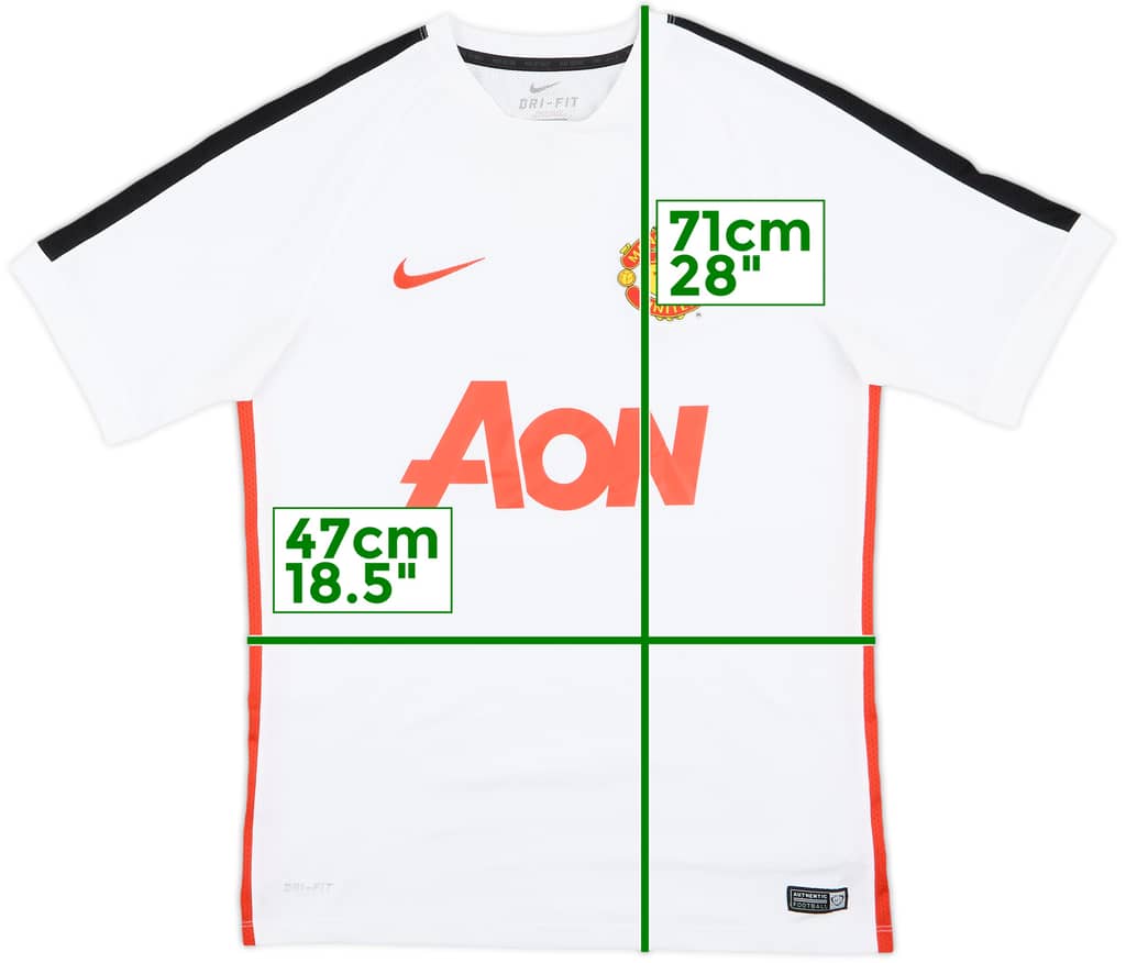2014-15 Manchester United Nike Training Shirt - 8/10 - (M)