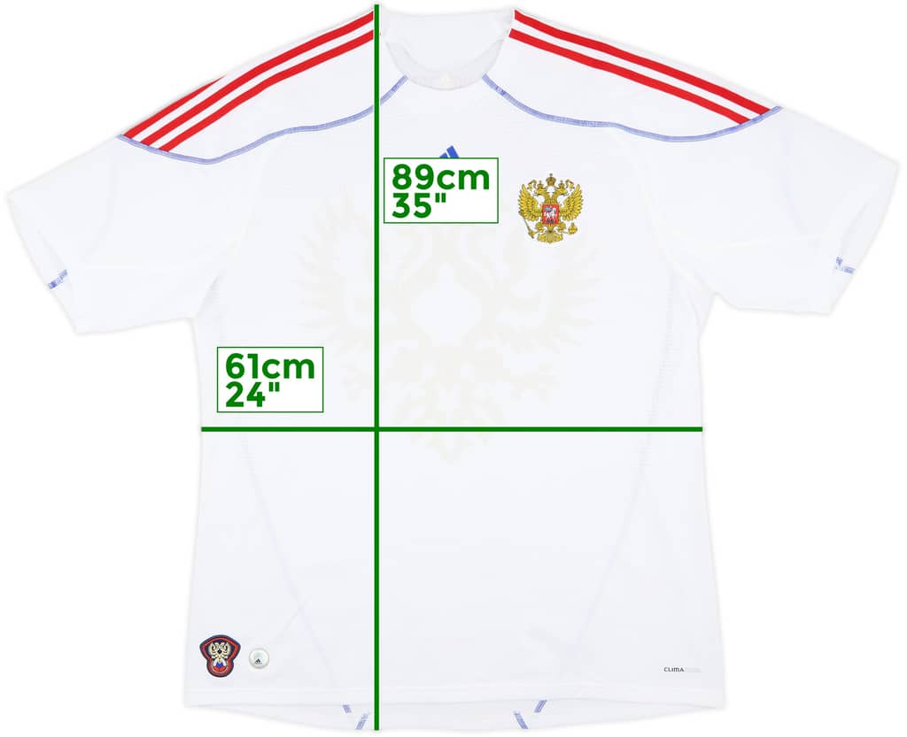 2009 Russia Away Shirt - 9/10 - (XXL)