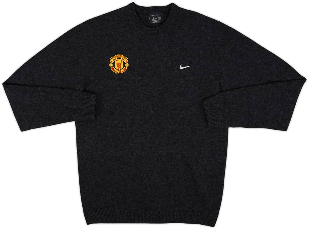 2010-11 Manchester United Nike Golf Sweat Top - 8/10 - (M)