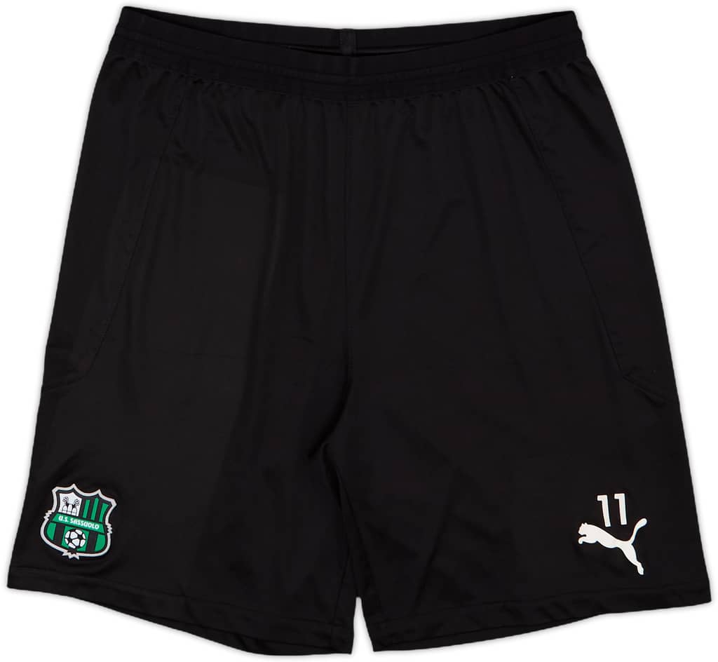 2018-19 Sassuolo Player Issue Puma Training Shorts #11 - 8/10 - (M)