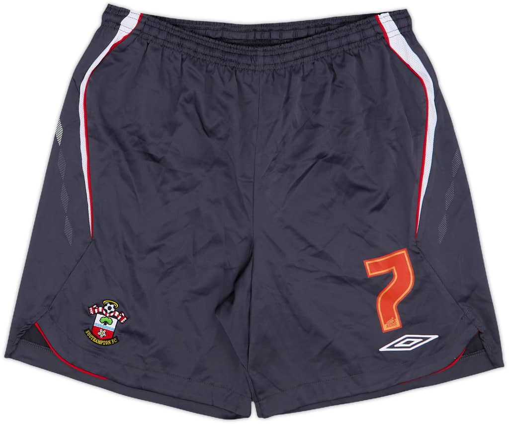 2008-09 Southampton Player Issue Away Shorts #7 - 10/10 - (XL)