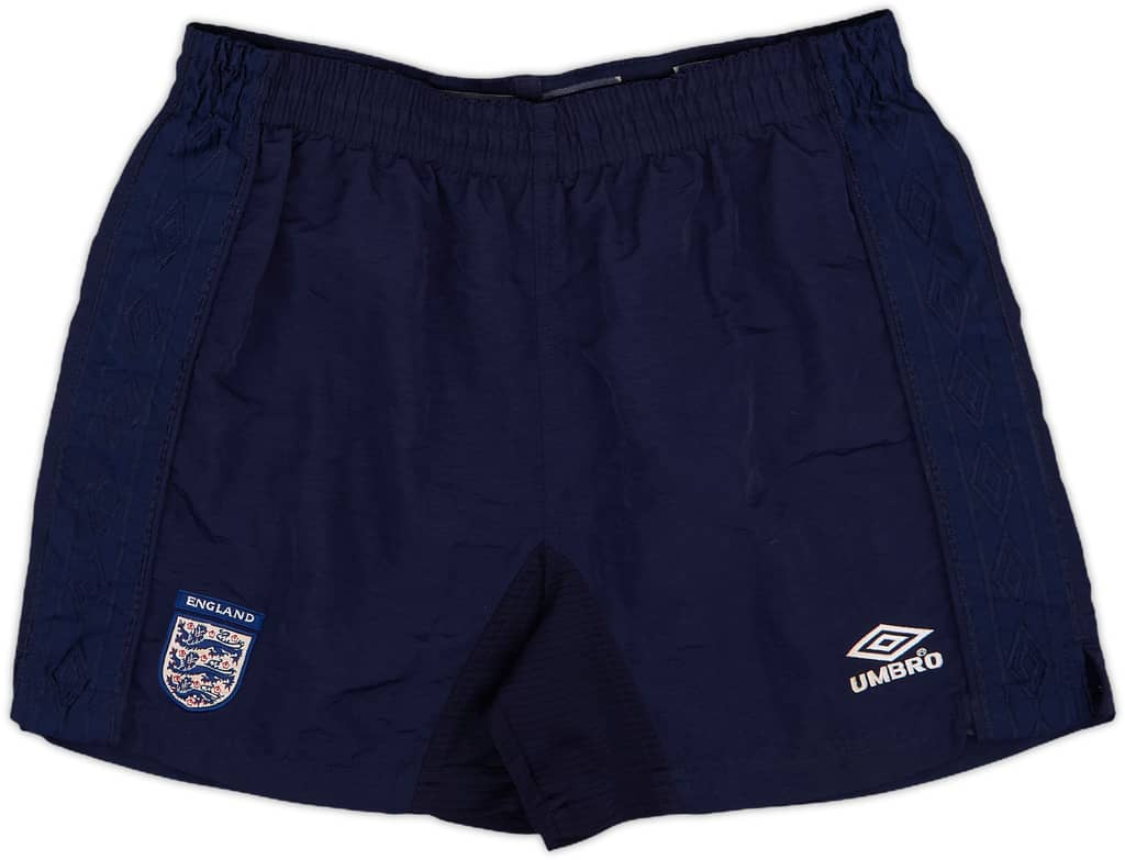 1999-01 England Home Shorts - 8/10 - (M)