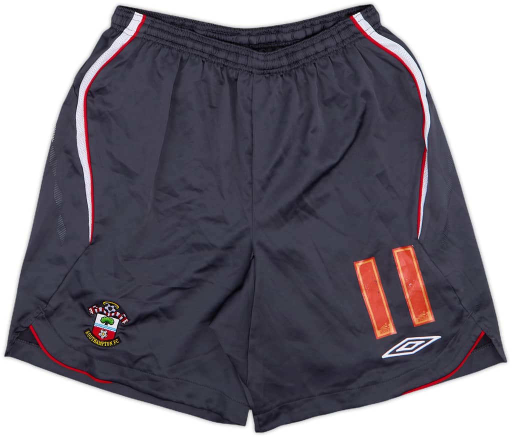 2008-09 Southampton Player Issue Away Shorts #11 - 7/10 - (L)