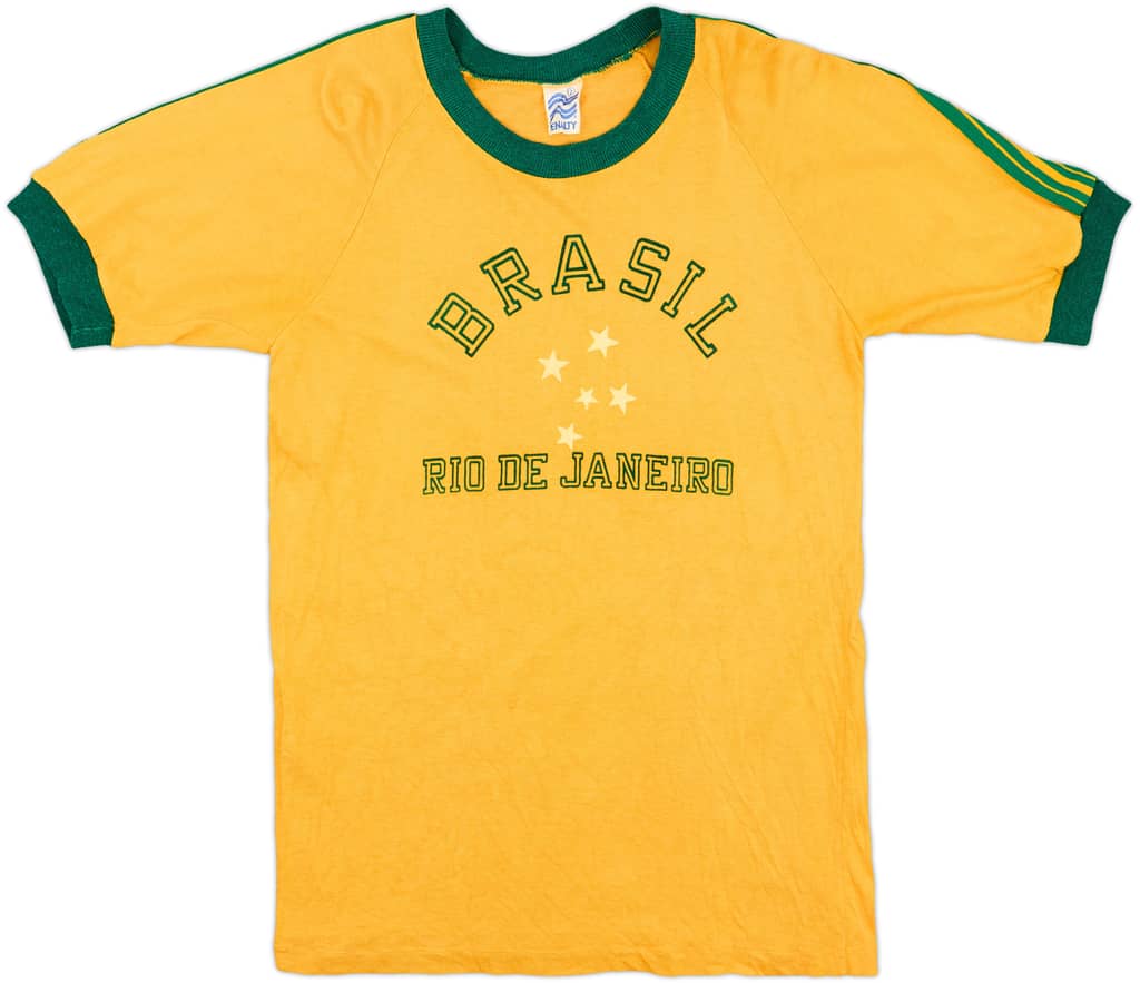 1980s Brazil Penalty Fan Tee - 9/10 - (S)