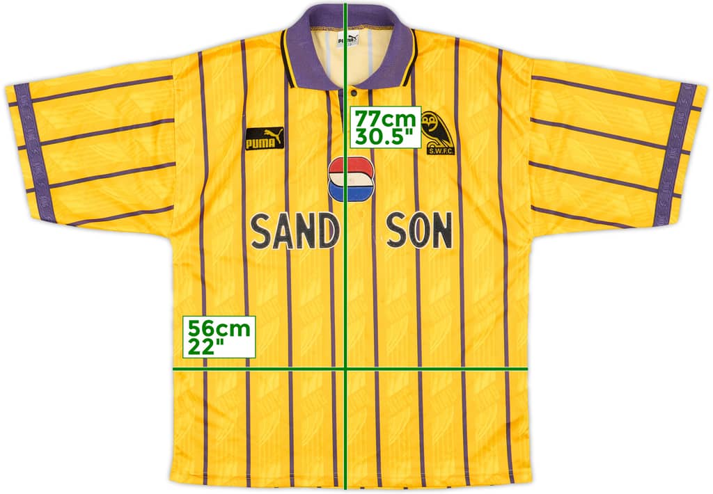 1994-96 Sheffield Wednesday Away Shirt - 5/10 - (L)