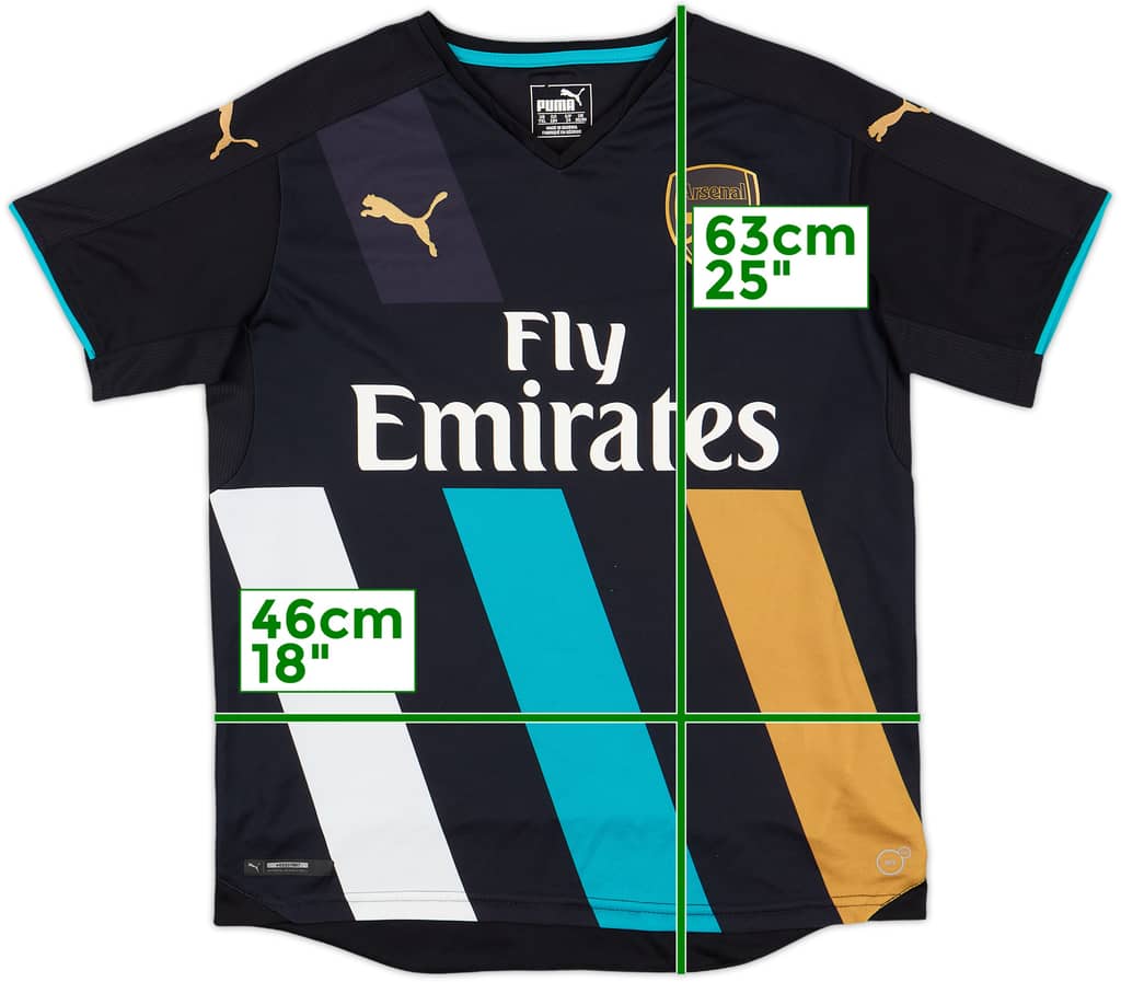 2015-16 Arsenal Third Shirt - 9/10 - (L.Boys)