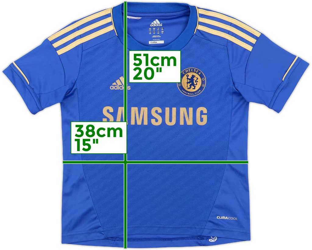 2012-13 Chelsea Home Shirt - 8/10 - (S.Boys)