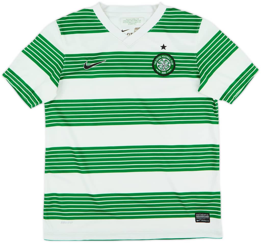 2013-15 Celtic Home Shirt - 7/10 - (L.Boys)