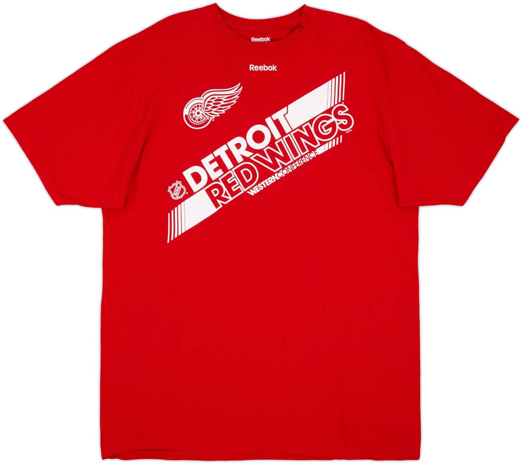 2011-12 Detroit Red Wings Reebok Tee - 9/10 - (XL)