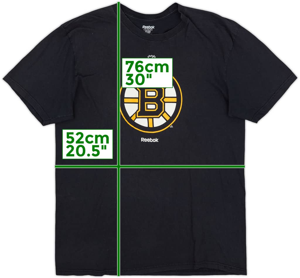2011-12 Boston Bruins Reebok Tee - 6/10 - (L)