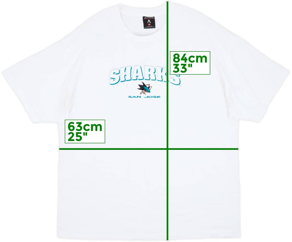 2010s San Jose Sharks Tee - 5/10 - (XXL)
