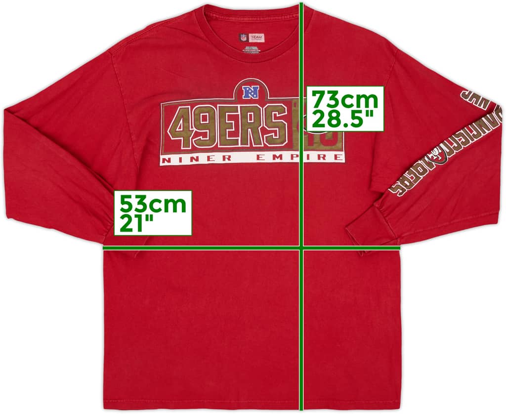 2012 San Francisco 49ers NFL L/S Tee - 4/10 - (L)