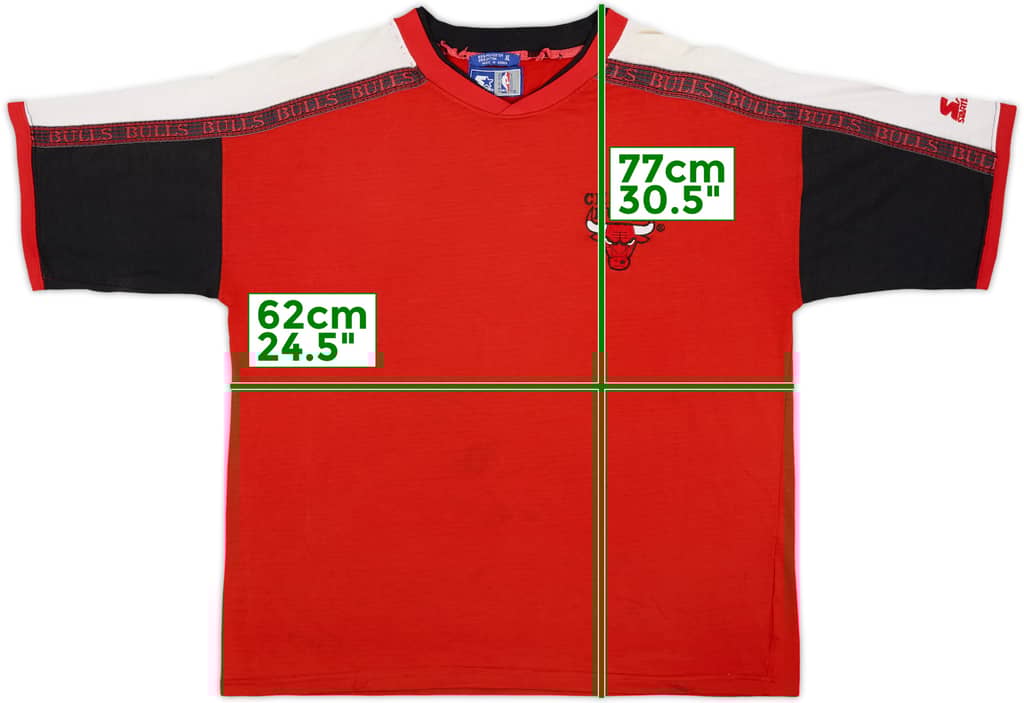 1990s Chicago Bulls Starter Tee - 4/10 - (XL)