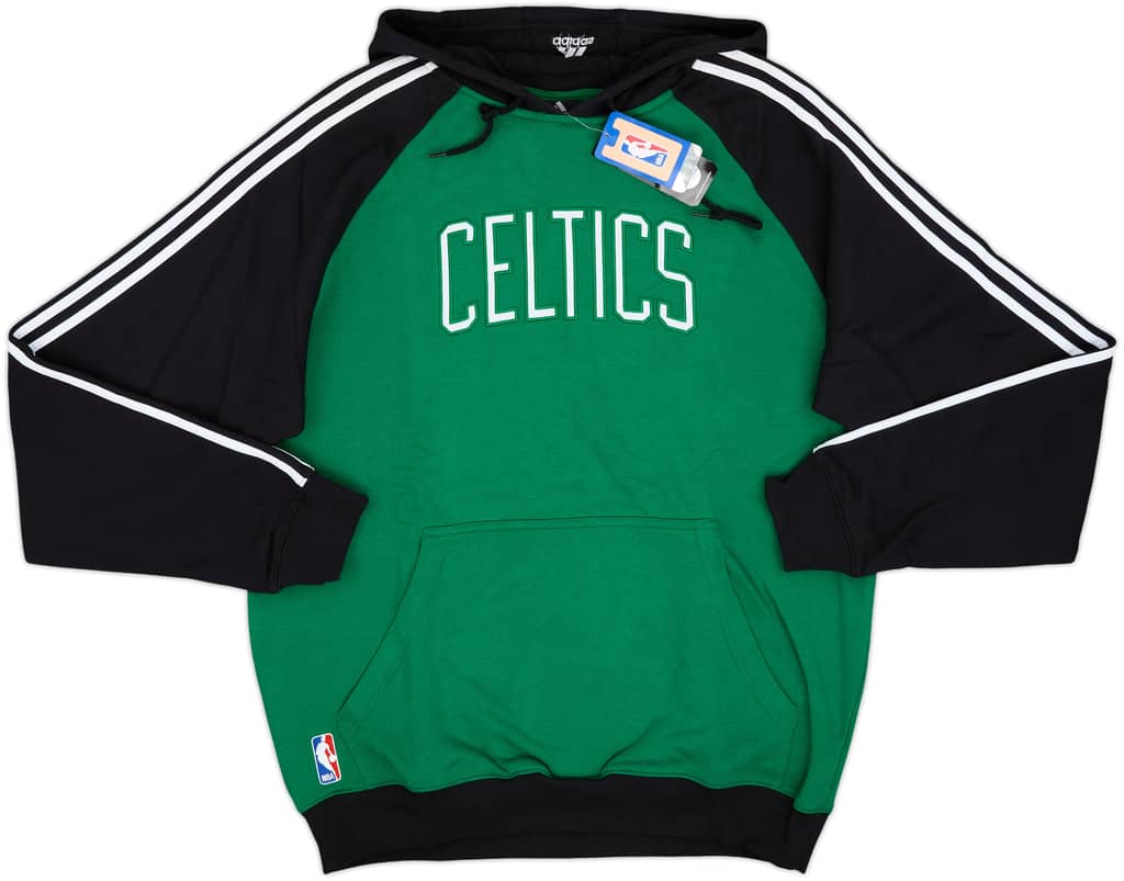 2009-10 Boston Celtics adidas Hooded Sweat Top (XL)