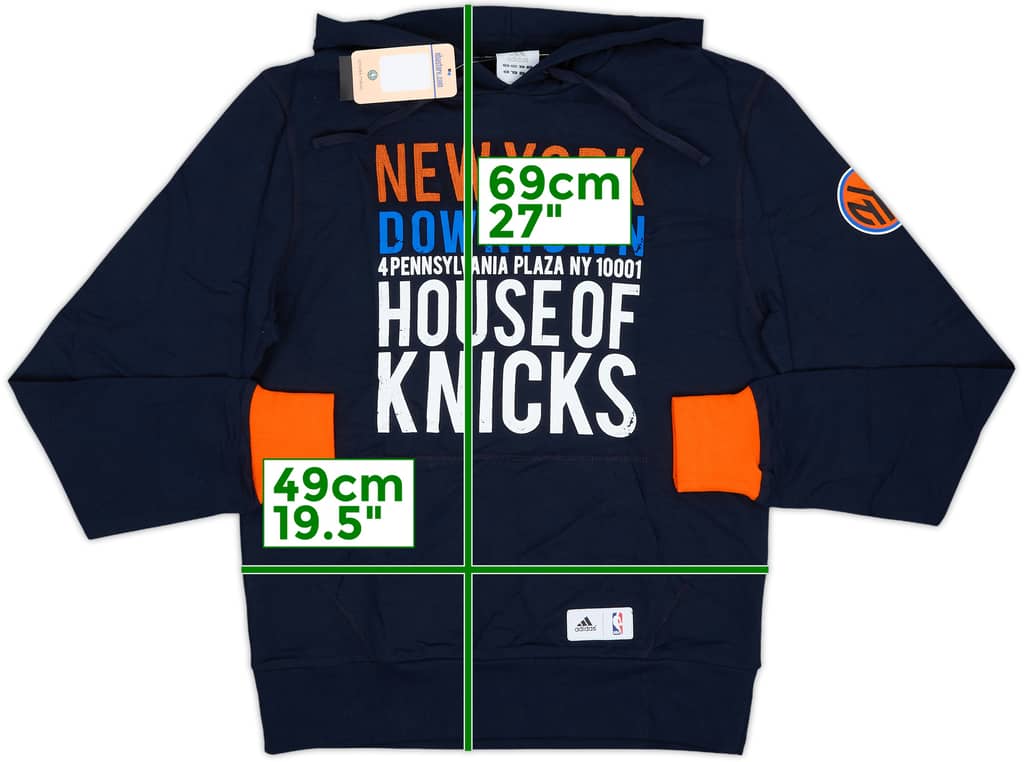 2012-13 New York Knicks adidas Hooded Sweat Top (L)