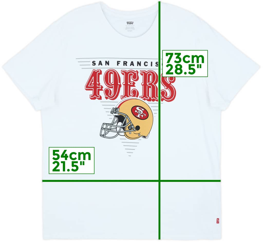 2010s San Francisco 49ers Levi's Graphic Tee - 8/10 - (XL)