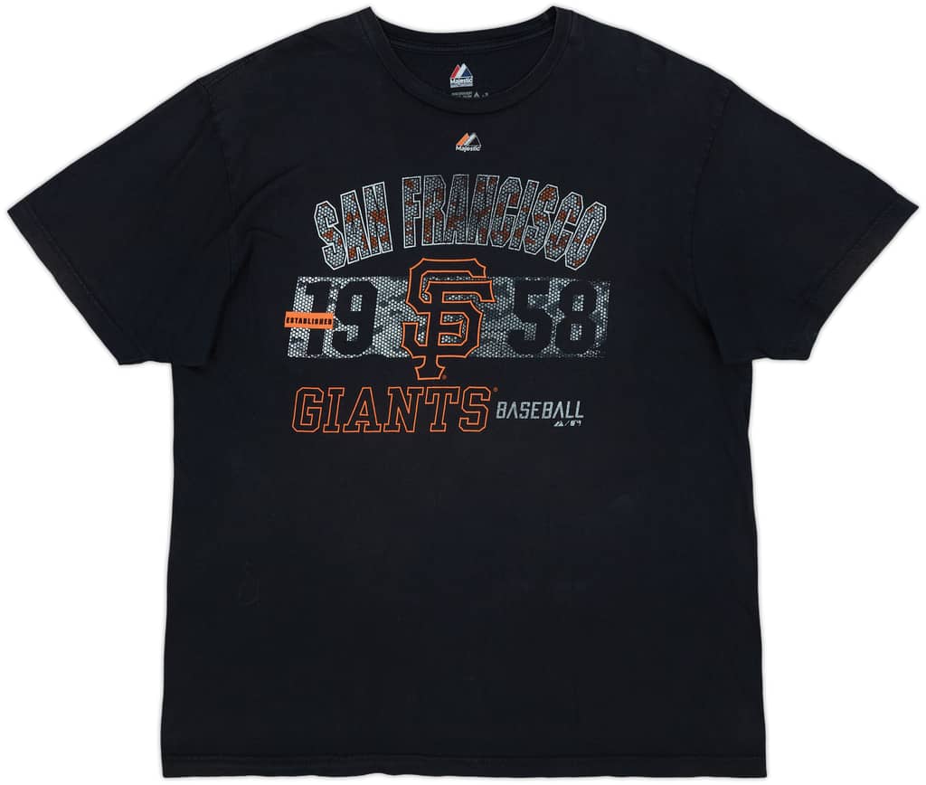 2010s San Francisco Giants Majestic Graphic Tee - 6/10 - (XXL)