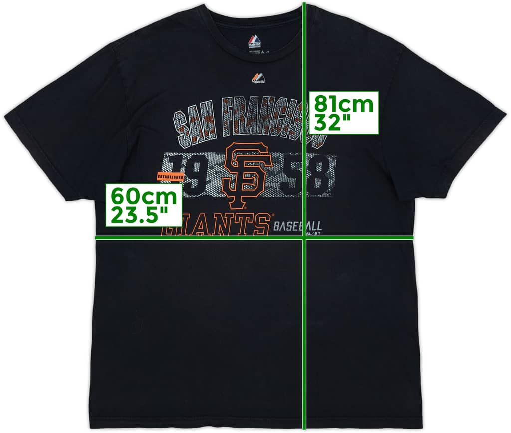 2010s San Francisco Giants Majestic Graphic Tee - 6/10 - (XXL)