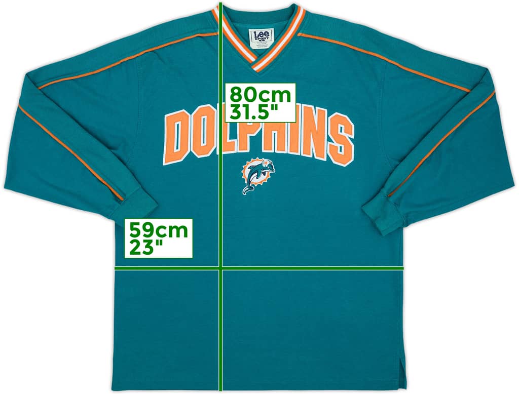 2003 Miami Dolphins Lee Sport L/S Tee - 7/10 - (L)