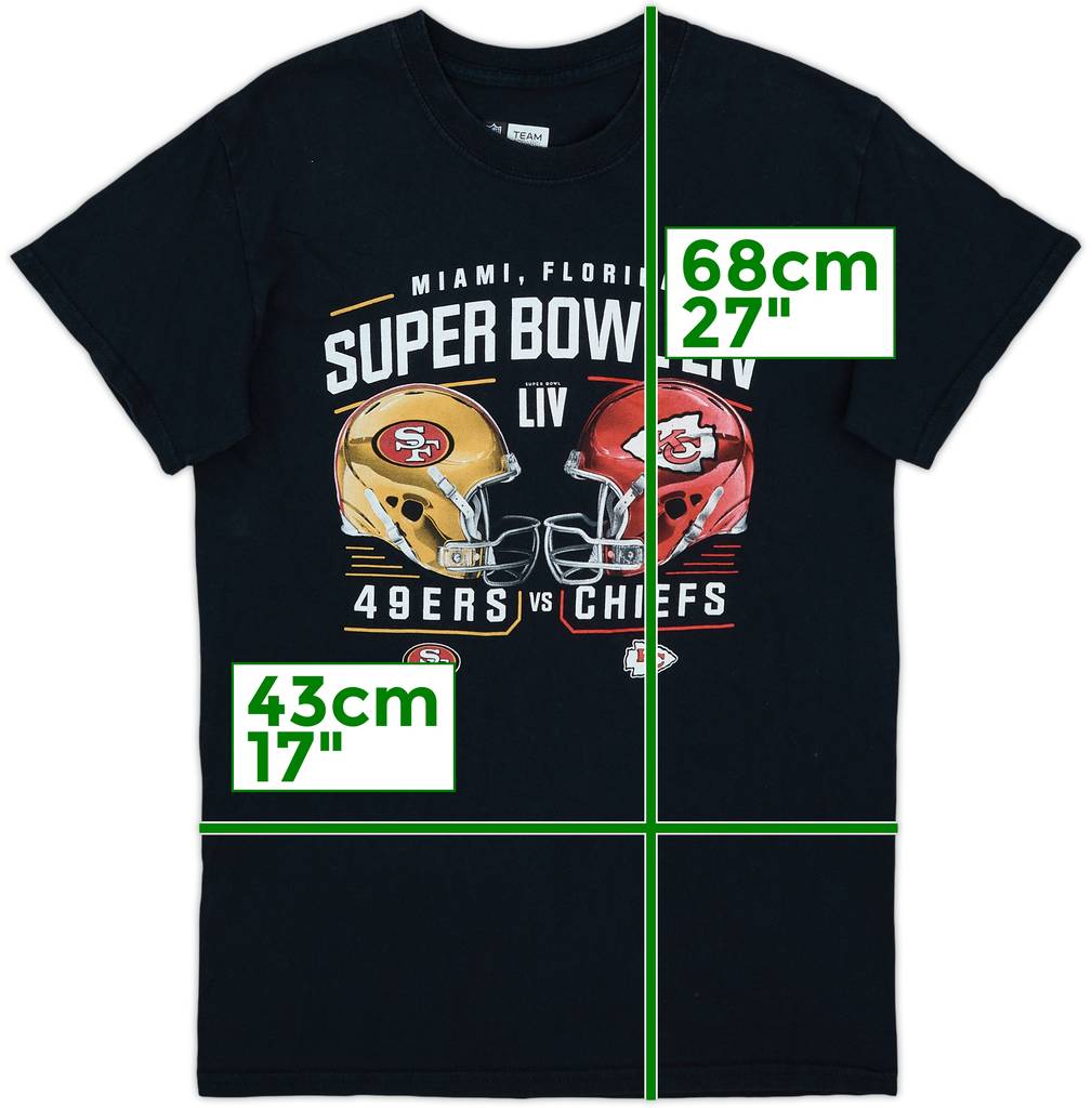 2020 Super Bowl LIV NFL Graphic Tee - 8/10 - (S)