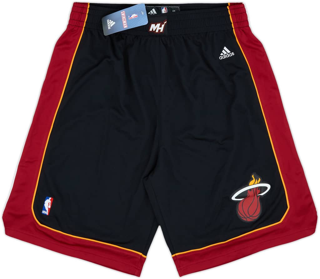 2010-14 Miami Heat adidas Swingman Away Shorts (XL)