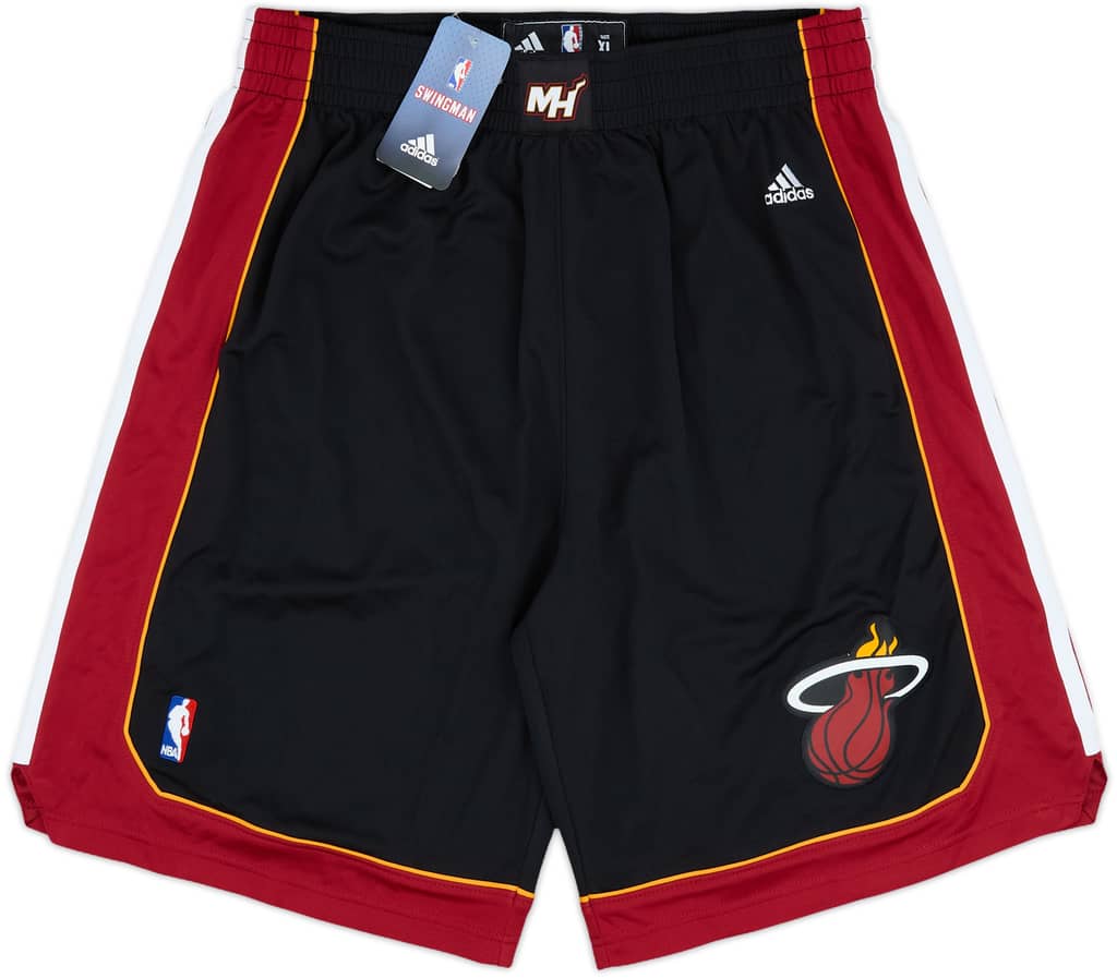 2010-14 Miami Heat adidas Swingman Away Shorts (XL)