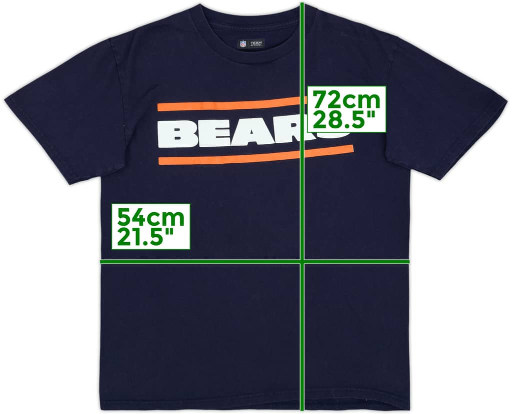 2009 Chicago Bears NFL Tee - 7/10 - (L)