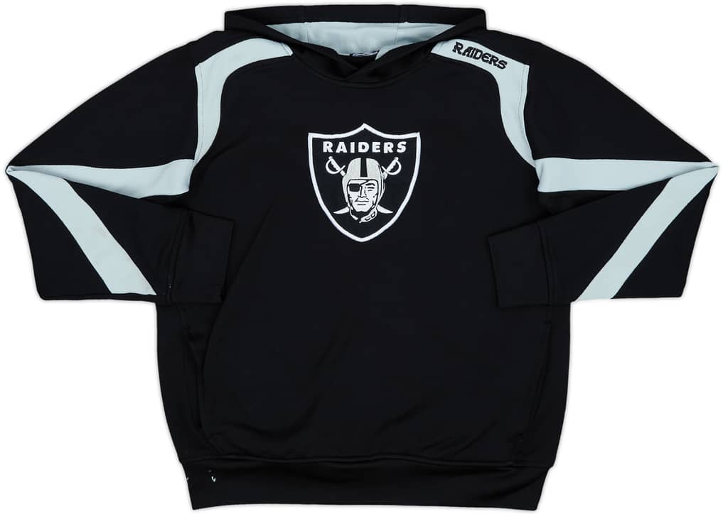 2000s Oakland Raiders NFL Hooded Sweat Top - 6/10 - (XL.Boys)