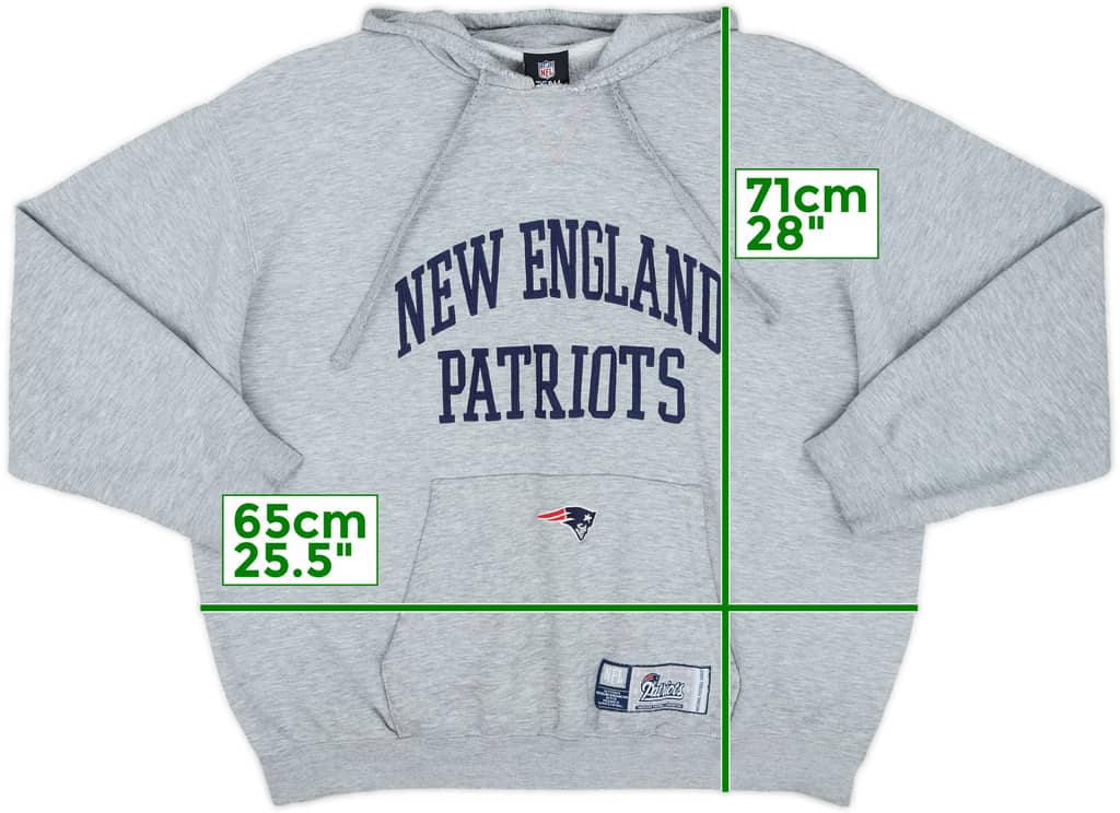 2009 New England Patriots NFL Hooded Sweat Top - 5/10 - (XL)