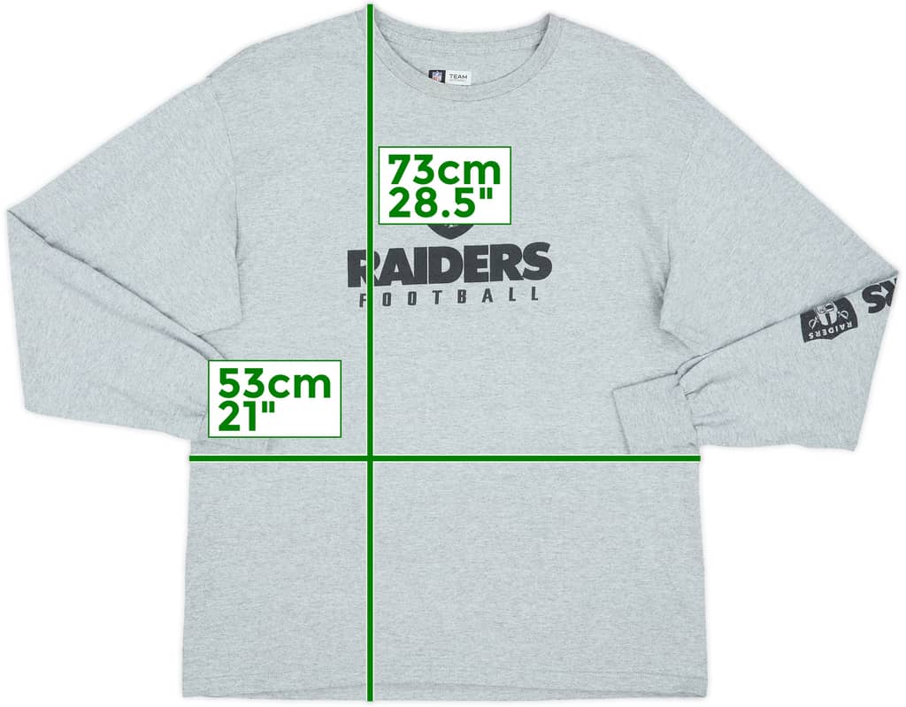 2012 Oakland Raiders NFL L/S Tee - 7/10 - (L)