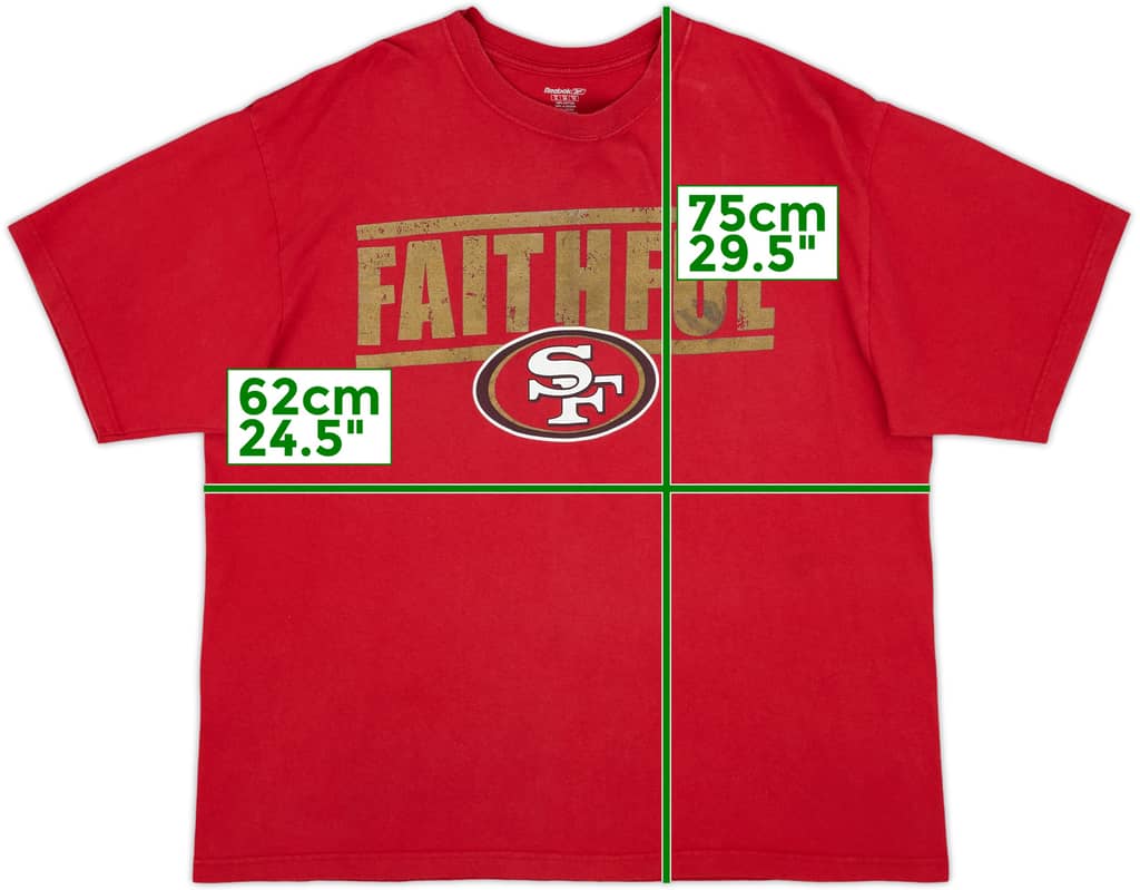 2005-06 San Francisco 49ers Reebok Tee - 7/10 - (XL)