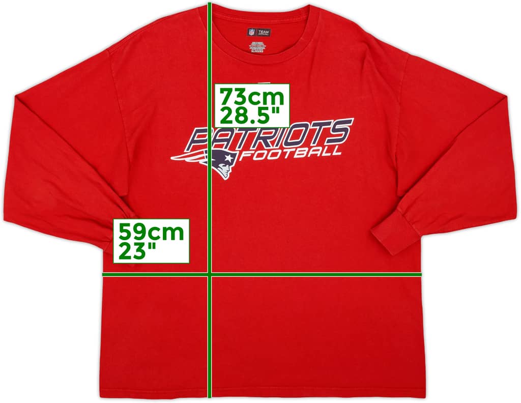 2012 New England Patriots NFL L/S Tee - 7/10 - (XL)