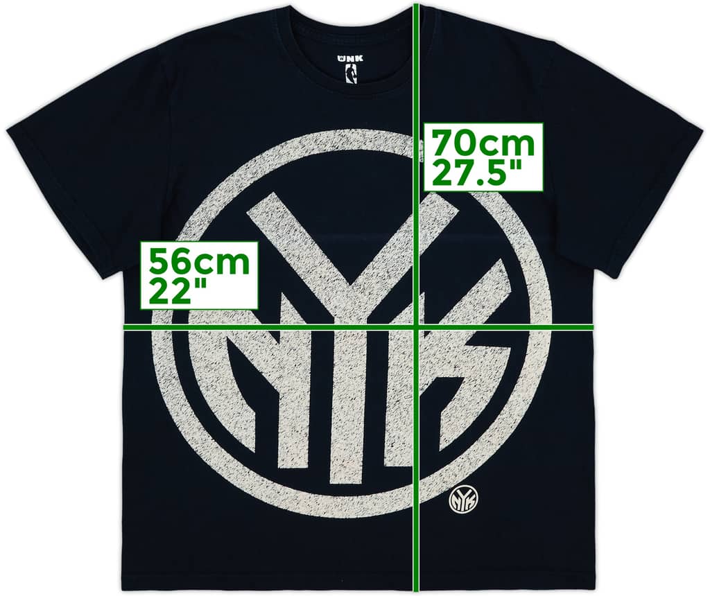 2010-11 New York Knicks UNK Graphic Tee - 9/10 - (L)