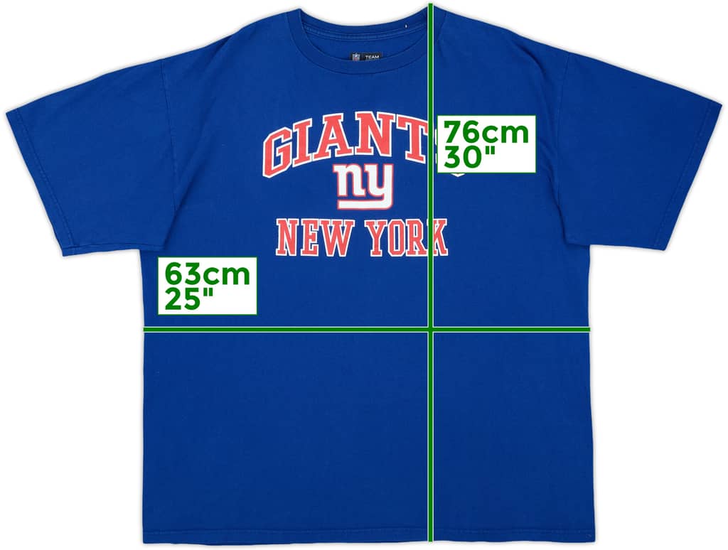 2011 New York Giants NFL Tee - 8/10 - (XL)