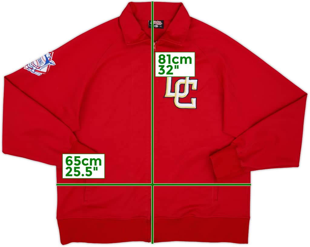 2005-10 Washington Nationals Stitches Track Jacket - 9/10 - (XL)