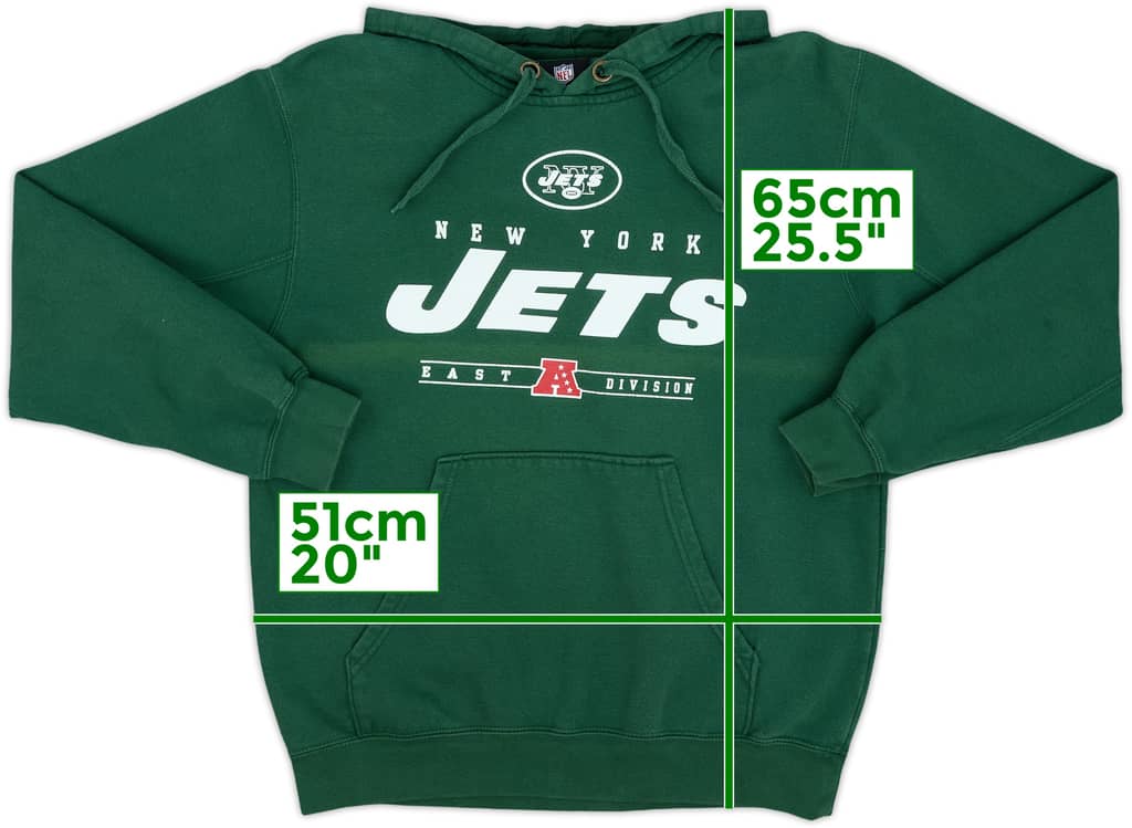 2010 New York Jets NFL Hooded Sweat Top - 6/10 - (S)