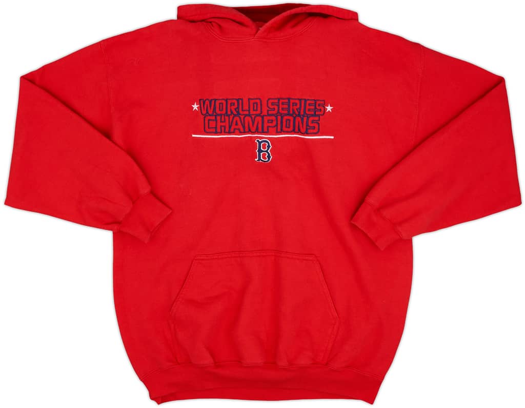 2004 Boston Red Sox World Series Champions Dynasty Hooded Sweat Top - 5/10 - (L)